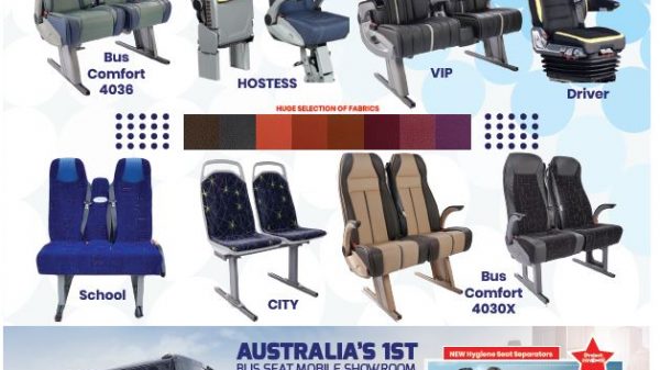 Bus or truck seats