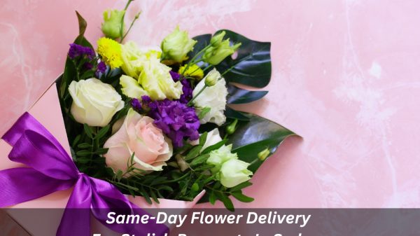 Image presents Same-Day Flower Delivery For Stylish Bouquets In Sydney