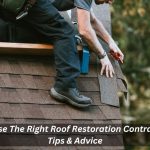 Image presents Choose The Right Roof Restoration Contractor: Tips & Advice