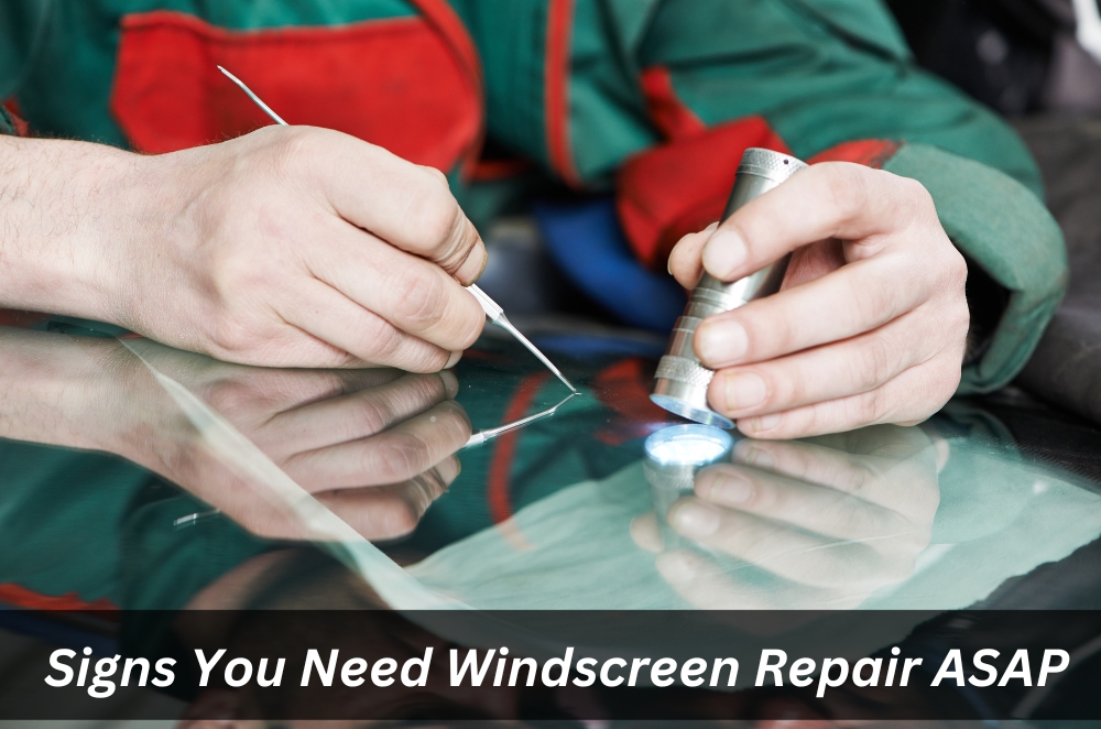 Image presents Signs You Need Windscreen Repair ASAP