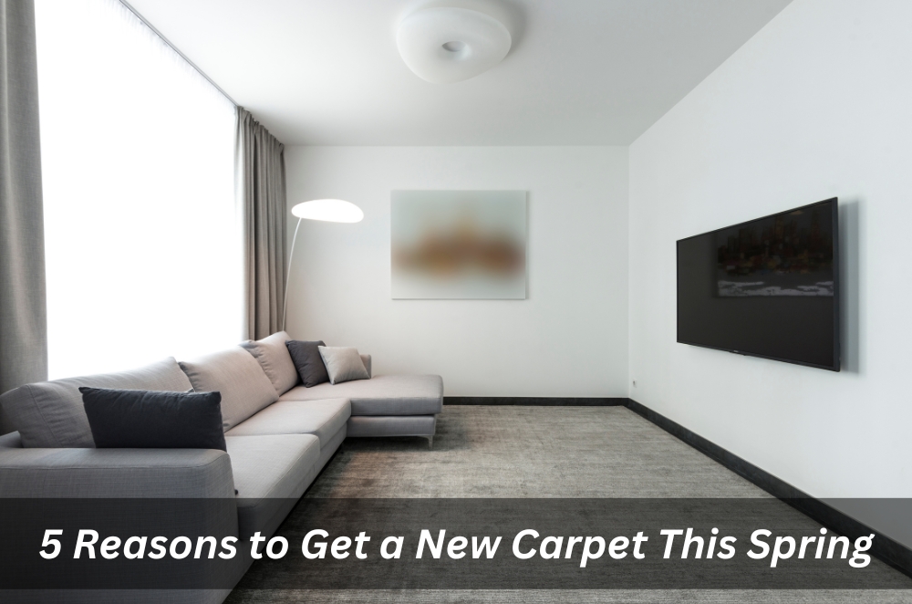 Image presents 5 Reasons To Get A New Carpet This Spring