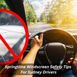 Image presents Springtime Windscreen Safety Tips For Sydney Drivers